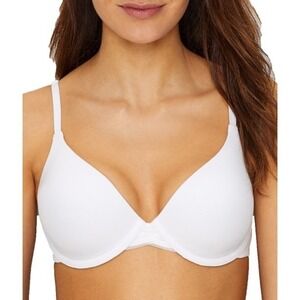 NWT OnGossamer 34B Cabana Cotton Convertible T-Shirt Bra G3194 White 110969